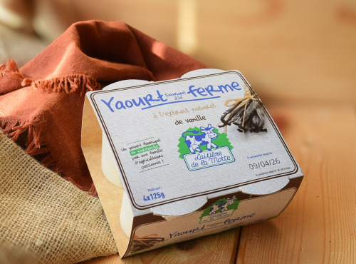 Dégustonfoin - [Précommande] Yaourt Fermier Vanille x4
