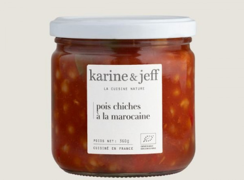 Karine & Jeff - Pois chiches à la marocaine 360g