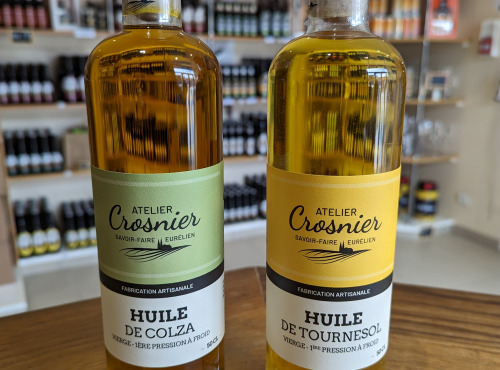 L'Eurélienne - Brasserie de Chandres - Duo d'Huiles Atelier Crosnier 2 x 50cl
