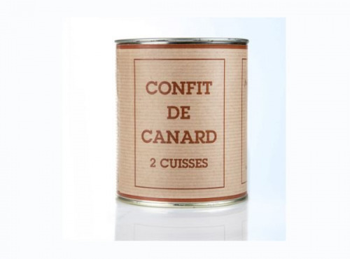 Ferme de la Garrigue Haute - Confit de canard 500g