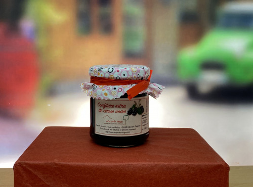 Les Perles Rouges - Confiture Extra De Cerise Noire