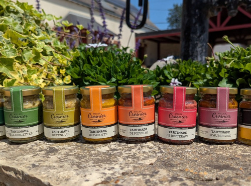 Bière L’Eurélienne – Brasserie de Chandres - Lot "personnalisable" de 4 TARTINADES DE LEGUMES Atelier Crosnier