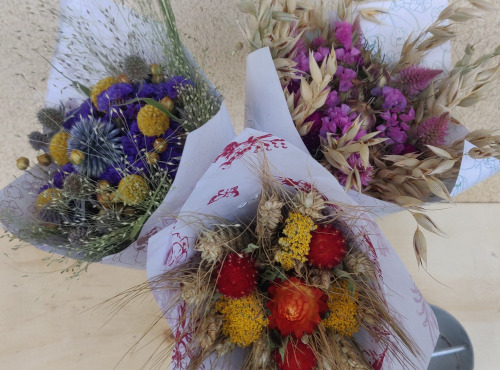 Ferme de la ville basse - Bouquet de fleurs séché
