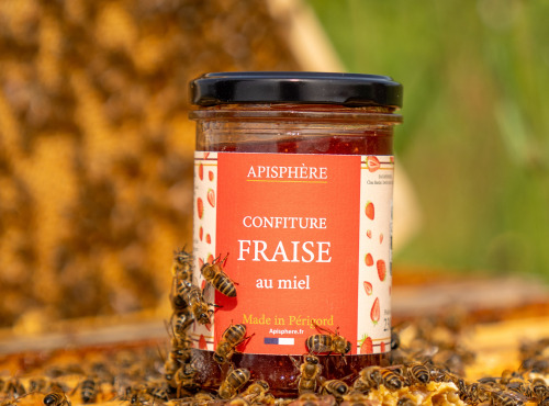 Apisphère - Confiture de fraise 230g