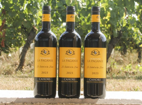 Domaine la Paganie - Vin Rouge de Cahors - Le Soleil et la Lune 2023 - 3 bouteilles