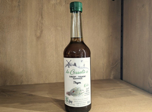 Ferme Joos - Sirop de thym bio 50 cl : La Casseline