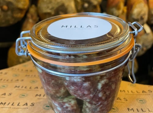 Maison Millas - Saucisse sèche dans l'huile