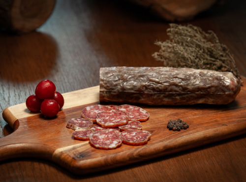 La Ferme du Pouzet - Saucisson sec cochon bio - 220g