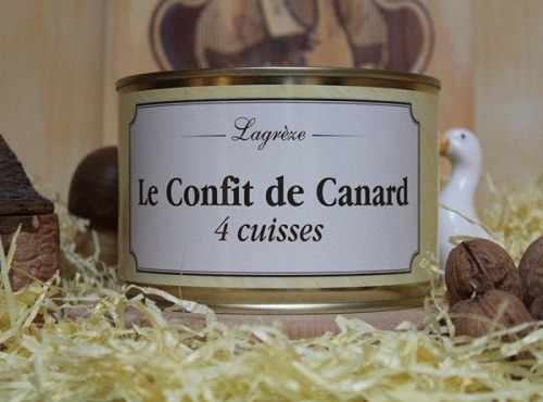Lagreze Foie Gras - Les Confits de Canard du Périgord 12x1,35kg