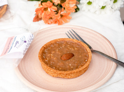 La Jolie Tarte - Tartelette au caramel et amandes/cannelle - 60g