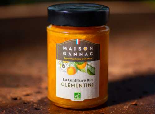 Maison Gannac - Confiture bio de Clémentine - 210 gr