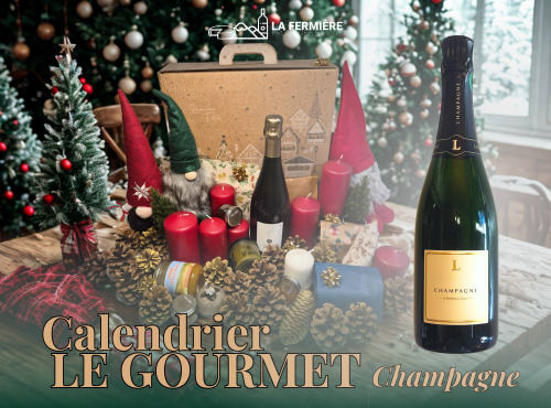 La Fermière - Calendrier de l’Avent Gourmet – Champagne / Epicerie sucrée salée