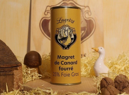 Lagreze Foie Gras - Le Magret de Canard Fourré au Foie Gras 25% 16x500g