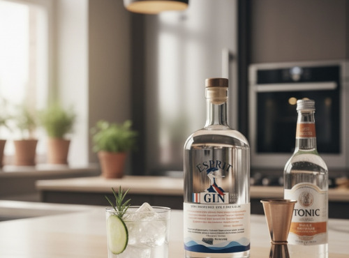Esprit Foie Gras - Gin artisanal français distillé 2 fois - 70 cl - Esprit Gin