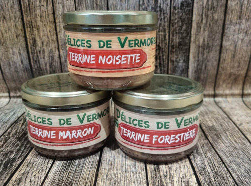 Les Délices de Vermorel - trio  terrines de boeuf