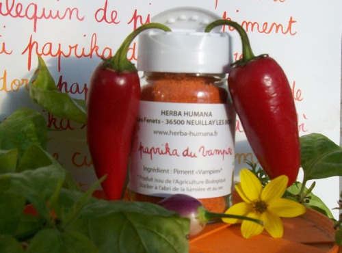 HERBA HUMANA - Paprika Du Vampire Cultivé en France 30g