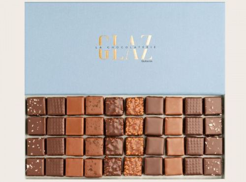 Glaz la chocolaterie de la presqu’île - [Précommande] Coffret Houat pralinés noir et lait