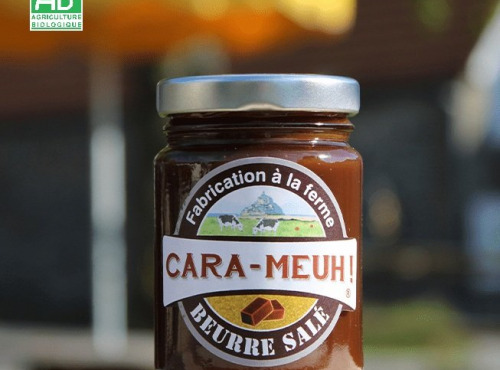 La Ferme des Cara-Meuh - Crème de caramel au beurre salé BIO – pot 120g