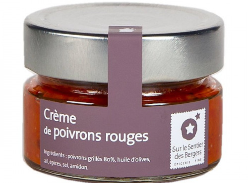 Le sentier des Bergers - Crème de poivrons rouges