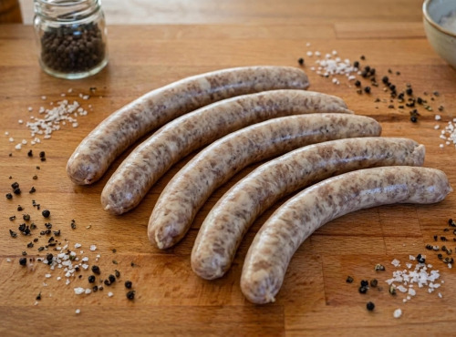 Le Cochon Sans Cochonnerie - Chipolatas nature sans nitrite 320g