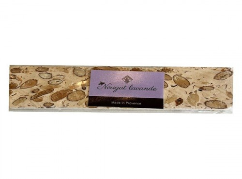 Chaloin Chocolats - Barre de Nougat Artisanal Lavande 100g