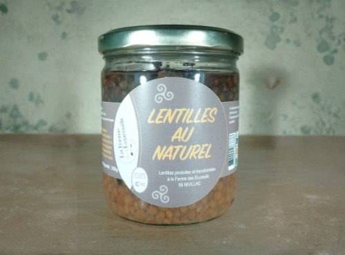 La Ferme des Ecureuils - Lentilles au Naturel Bio – 350g