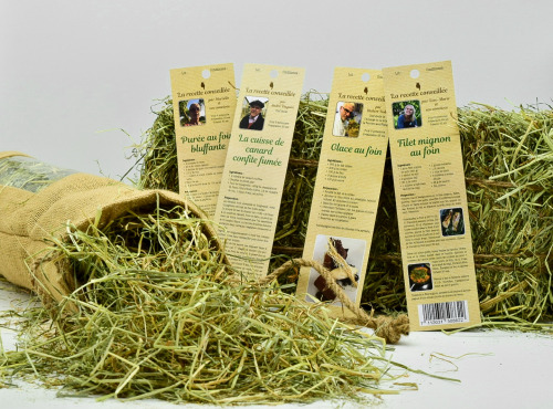 Dégustonfoin - Foin Culinaire BIO + Recette « Glace au Foin » - 300 g