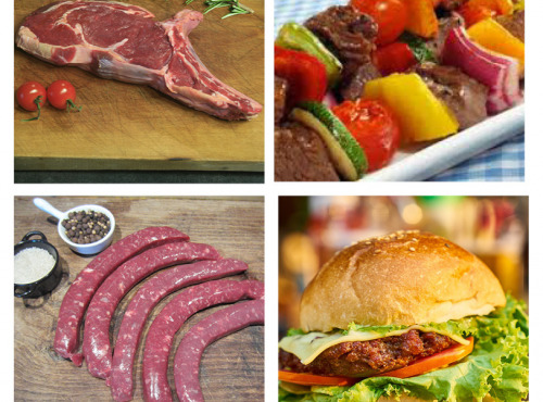 Bisons d'Auvergne - [Précommande] Colis Barbecue Viande De Bison - 4 Kg