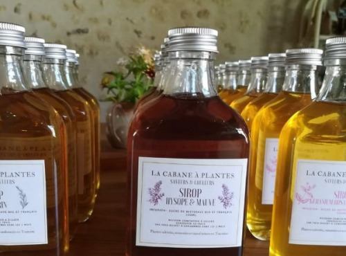 La Cabane à plantes - Sirop Hysope et Mauve 20cl