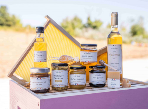 Apisphère - Assortiment des produits de la ruche