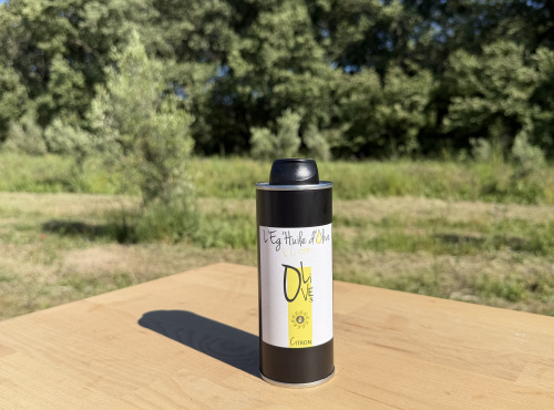 Le Moulin à Olives d’Éguilles - Huile d'Olive & Citron - Bidon 250 mL