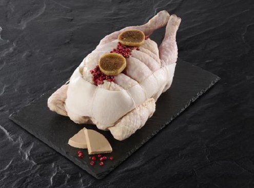 Ferme des Hautes Granges - Poularde farcie au foie gras - 1.7kg