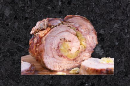 Boucherie Charcuterie Traiteur Lionel Ghérardi - Rôti de Veau cuit farci - 600g