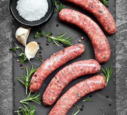 EARL de la Bergère - Saucisses jeune brebis x20