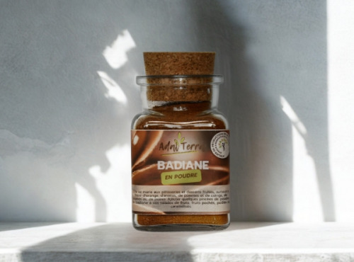 Adal Terra - Epices - Badiane Bio (en poudre) 60G