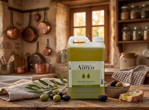 Huilerie d'Auron - Huile d'olive Vierge Extra 5L