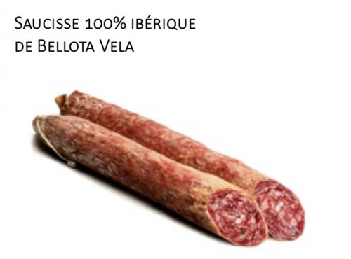 L’Oliveraie du Coudon - SAUCISSON DE BELLOTA 100% IBERIQUE ( PATANEGRA ) ENTIER