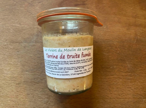 Des Poules et des Vignes à Bourgueil - Terrine de truite fumée