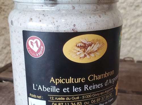 SCEA Apiculture Chambron L'Abeille et les reines d'Argonne - Nougat à tartiner