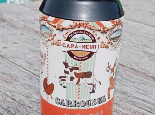 La Ferme des Cara-Meuh - Carton 24 bières rousses Carrousel BIO 33 cl