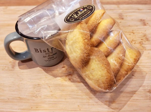 Les Gourmandises de Luline - Sablés diamants zeste de clémentine (SANS GLUTEN) x5