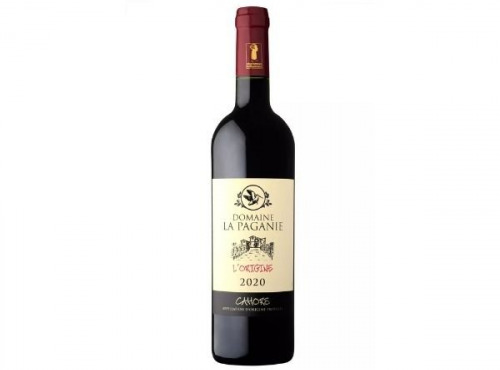 Domaine la Paganie - Vin rouge de Cahors élevé en Barrique - L'Origine 2020 - 1 bouteille