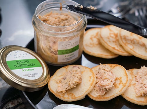 Caviar de l'Isle - Rillettes d’esturgeon à l’aneth 90g - Caviar de l'Isle