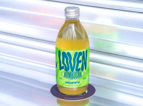 Brasserie L'Indispensable LOVEN Kombucha - Kombucha Hoppy (Houblons) - 10x33cl