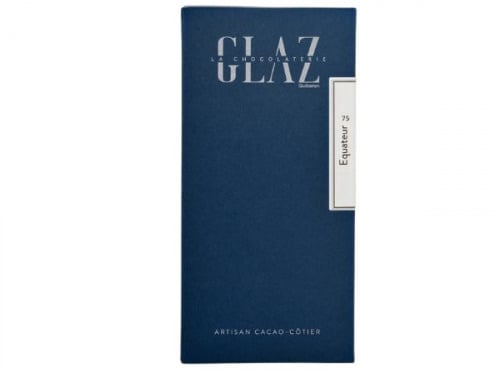 Glaz la chocolaterie de la presqu’île - Tablette chocolat noir Equateur 75%