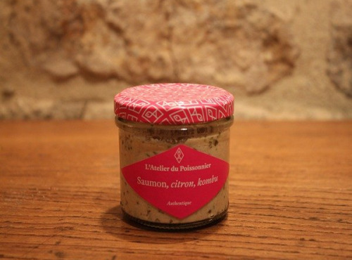 La Ferme DUVAL - Rillette Saumon, citron, kombu - 90g