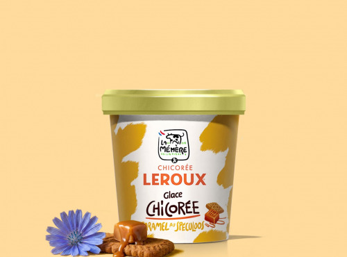 Glaces La Mémère - Glace chicorée caramel spéculoos 500ml