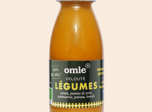 Omie - Velouté 5 légumes bio - légumes français - 25 cl