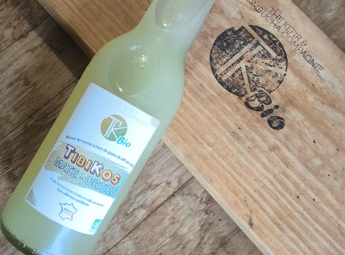 TK Bio - The Kefir et Kombucha Compagnie - TibiKos Maté Orties (Kéfir)- 12x33cl BIO