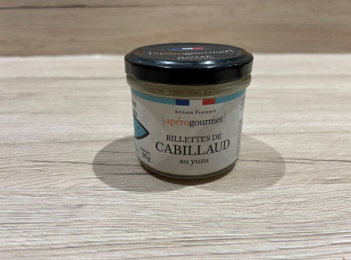 Notre poisson - Rillettes de cabillaud au yuzu – 90 g